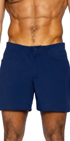 Bike Athletic Bam207 Coaches Short 5 Inch Inseam Color Navy