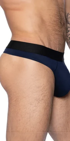 Bike Athletic Bas319 Active Thong Color Navy
