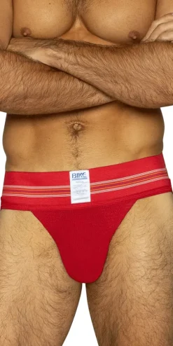 Bike Athletic Bas306 Original Number 10 Jockstrap Color Red