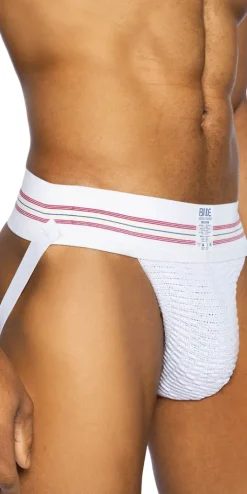 Bike Athletic Bas306 Original Number 10 Jockstrap Color White