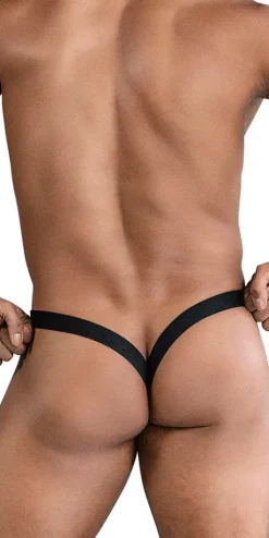 Candyman 99848 Bikini Thongs Black