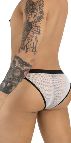 Candyman 99933 Bikini White Mesh
