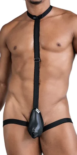 Candyman 99839 Black Tie Thongs Black