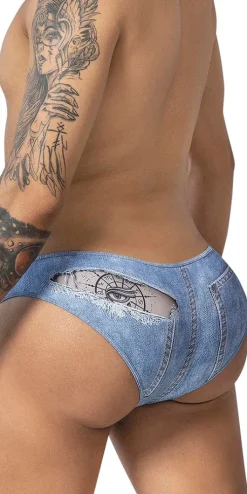 Candyman 99897 Cowboy Briefs Denim Blue