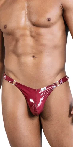 Candyman 99819 Dom Thongs Gloss Wine