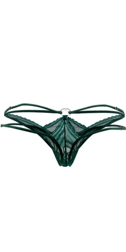 Candyman 99547 Double Thongs Hunter Green