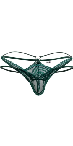 Candyman 99547 Double Thongs Hunter Green