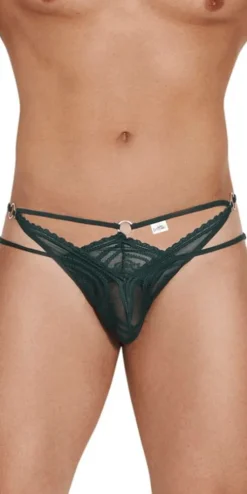 Candyman 99547 Double Thongs Hunter Green