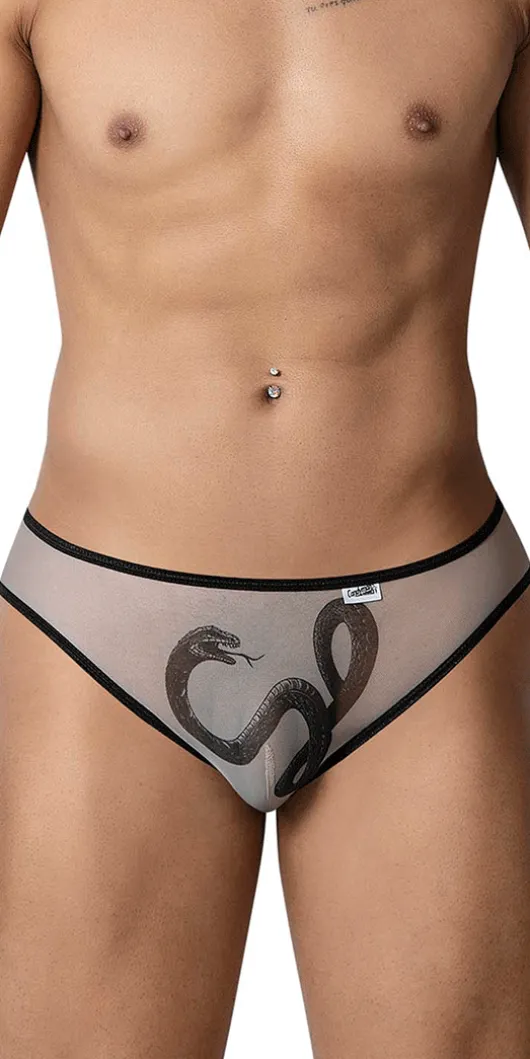 Candyman 99871 Egyptian Briefs Nude-black