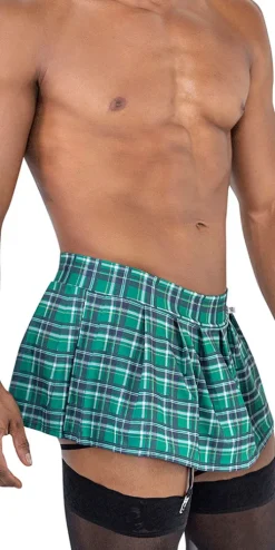 Candyman 99799 Garter Outfit Green
