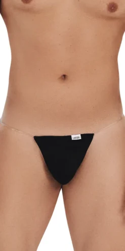 Candyman 99548 Invisible Micro Thongs Black