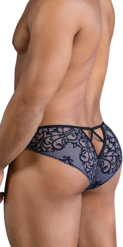 Candyman 99830 Lace Briefs Black-navy