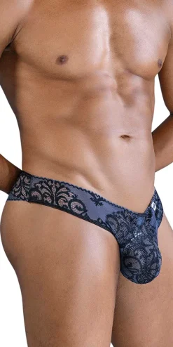 Candyman 99830 Lace Briefs Black-navy
