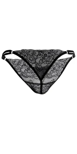 Candyman 99421 Lace G-string Thongs Black