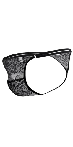 Candyman 99421 Lace G-string Thongs Black