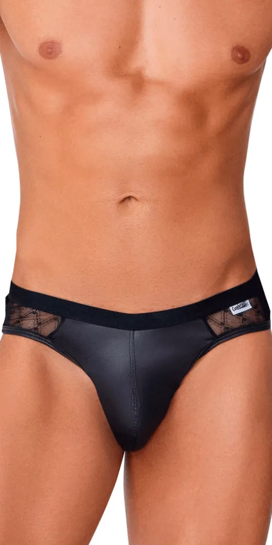 Candyman 99763 Lace Jockstrap Black