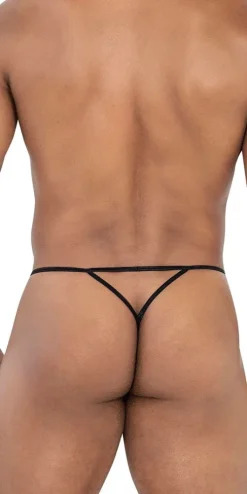 Candyman 99795 Mesh G-string Thongs Black