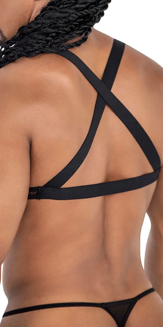 Candyman 99809 Mesh Harness Black