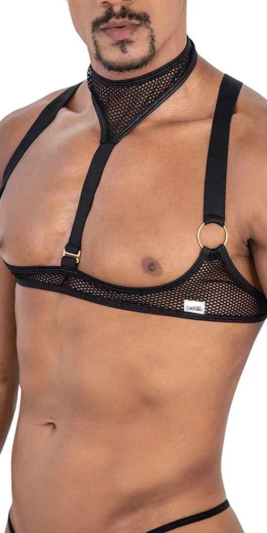 Candyman 99809 Mesh Harness Black