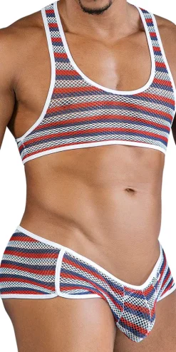 Candyman 99859 Two Piece Outfit Stripes