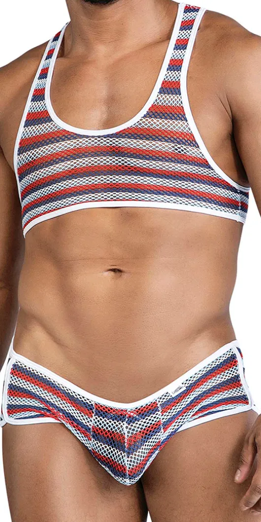 Candyman 99859 Two Piece Outfit Stripes