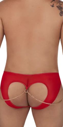 Candyman 99672x Chain Jock Briefs Red