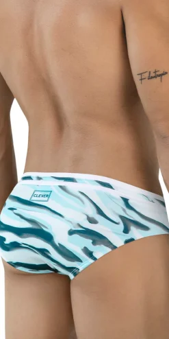 Clever 2067 Baru Swim Briefs Blue