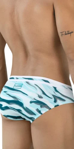Clever 2067 Baru Swim Briefs Blue