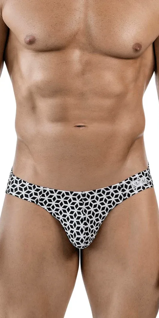 Clever 1857 Cuadricula Bikini White