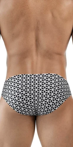 Clever 1857 Cuadricula Bikini White