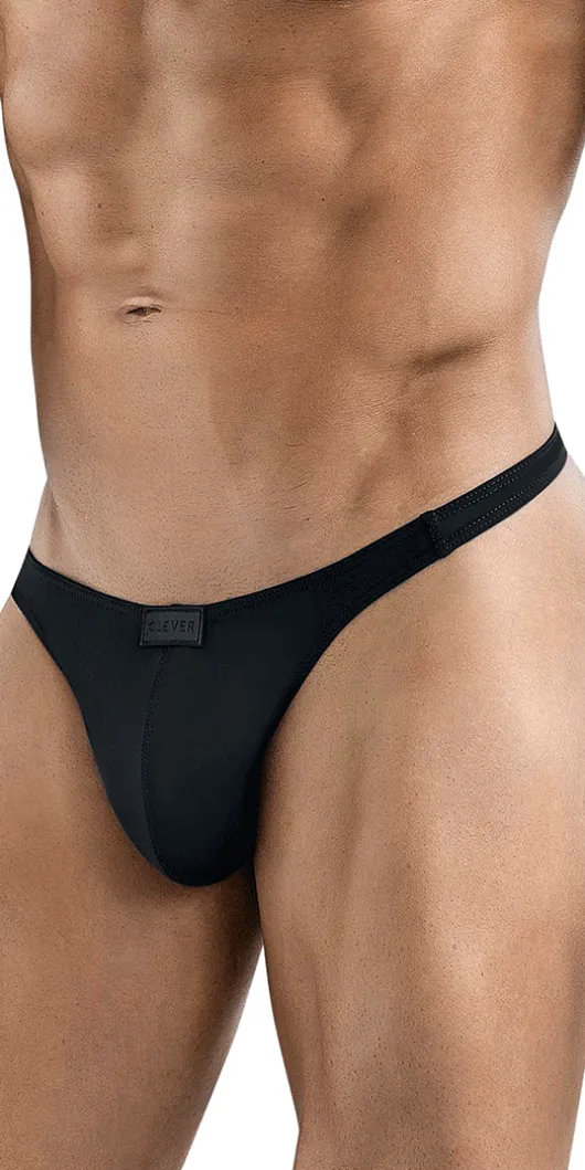 Clever 1830 Desirable Thongs Black