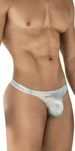 Clever 2063 Diamond Thongs Blue