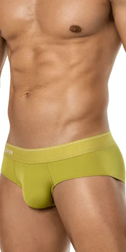 Clever 26012 Performance Low-rise Briefs Olive Green