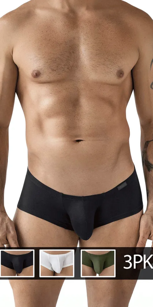 Clever 229964 3pk Australian Latin Trunks Multi-colored