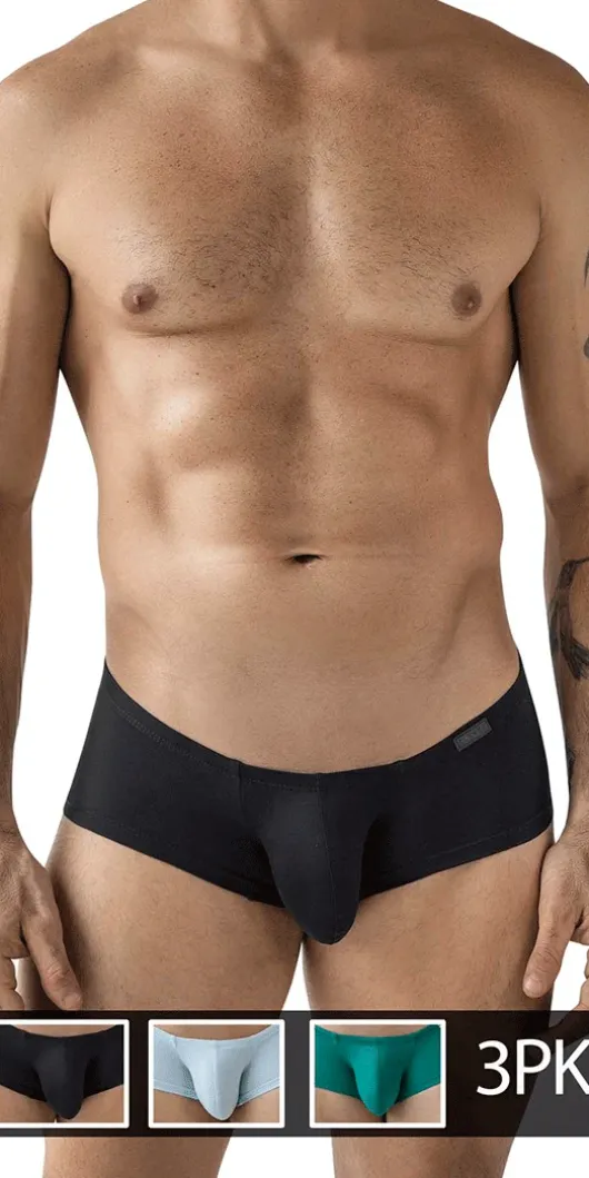 Clever 229960 3pk Australian Latin Trunks Multi-colored