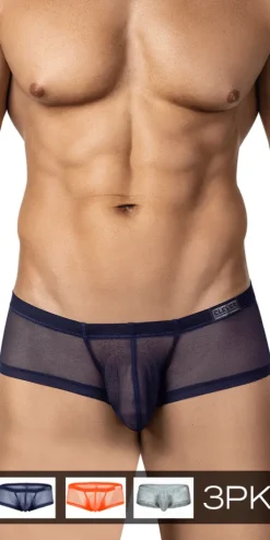 Clever 26067 3pk Australian Latin Trunks Multi-colored