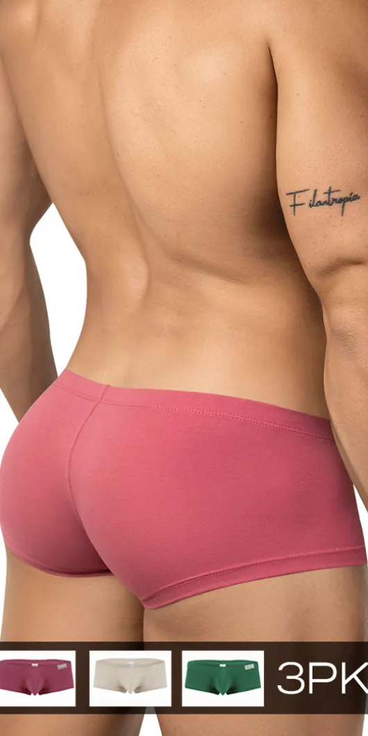 Clever 26066 3pk Australian Latin Trunks Multi-colored