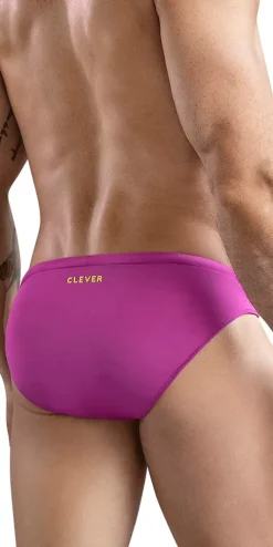 Clever 1735 Vivo Swim Briefs Grape