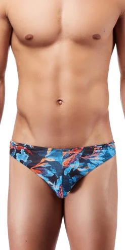 DOREANSE 1341 Deep Sea Thong In a Deep Sea Print