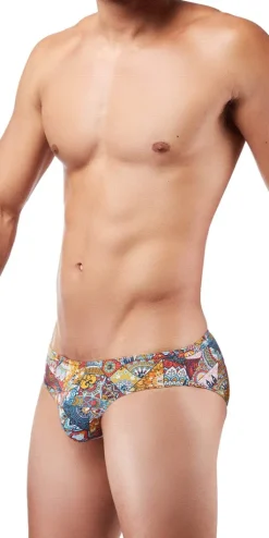 DOREANSE 1217 Groovy Bikini In Patchwork