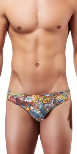 DOREANSE 1217 Groovy Bikini In Patchwork