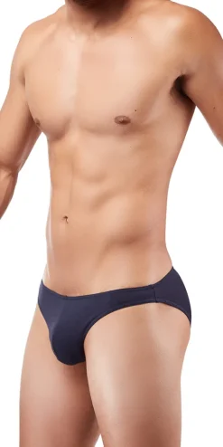 DOREANSE 1281 Hang-loose Bikini Brief In Navy Blue
