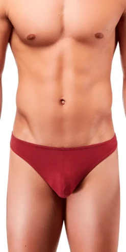 DOREANSE 1280 Hang-loose Thong In Bordeaux