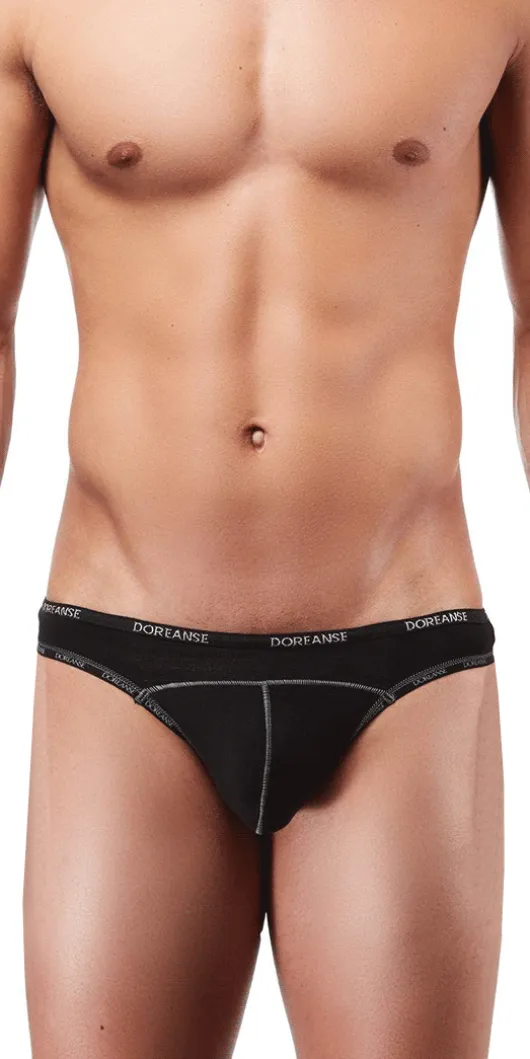 DOREANSE 1216 Naked Thong In Black