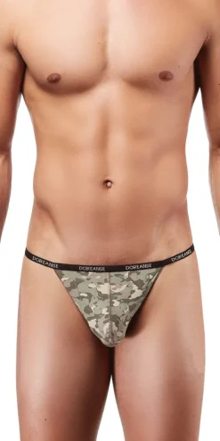 DOREANSE 1312 Thong In a Camo Print