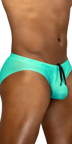 Ergowear Ew1837 Electric Mint 4-way Stretch Swim Bikini Aqua