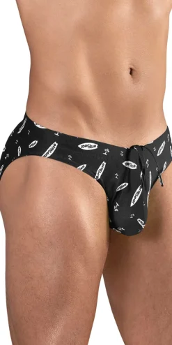 Ergowear Ew1766 X4d Sw Swim Briefs Black-white