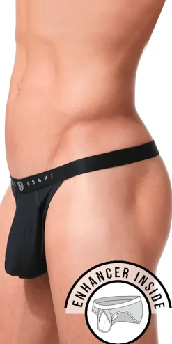 Gregg Homme Enhancer Room-Max Thong 152704 Black