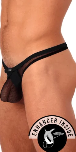 Gregg Homme Enhancer X-Rated Maximizer Thong 85004 Black