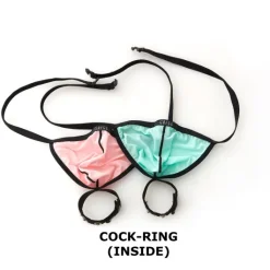 Gregg Homme Torridz Cockring inside Pouch String 87416 Beige